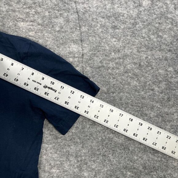 Levi's T-Shirt Boy's Size Large‎ Blue Short Sleeves Stretch Crew Neck Pullover - Picture 5 of 5